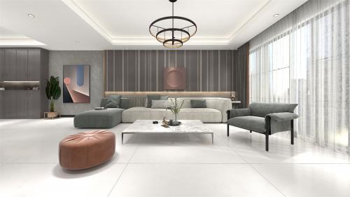 高陽陶瓷｜新一線陶瓷品牌，750X1500蠟質(zhì)素巖磚，細(xì)膩顯...